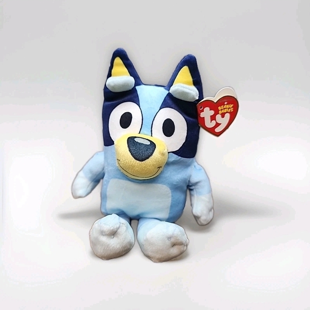 TY Beanie Baby 2025 BLUEY the Dog (Soft Plushy) 6" Plush Stuffed Animal Toy NEW